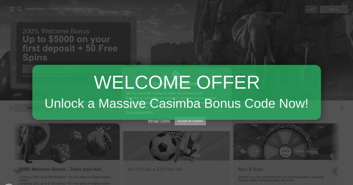 Casimba Bonus Code 2026 - USA Verified Offers